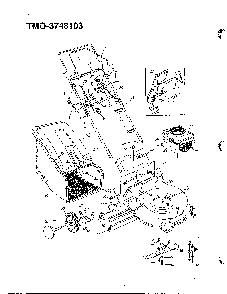 21" rotary mower Diagram and Parts List for 3748103  MTD Lawn Mower