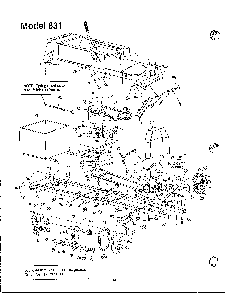 31" dump sweeper page 3 Diagram and Parts List for TMO-190-831-000  MTD Snow Blower