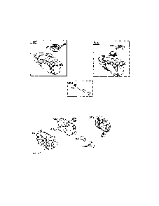 Exhaust system/fuel supply Diagram and Parts List for 12BVB25V799  MTD Lawn Mower