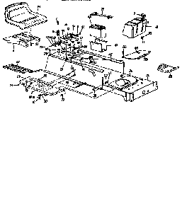 Seat assembly Diagram and Parts List for 13AS695G118  MTD Lawn Tractor