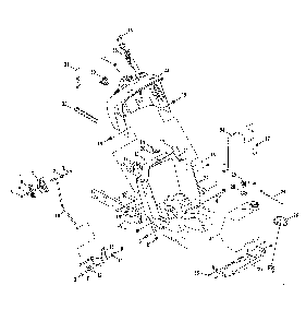 Upper dash panel/fuel tank Diagram and Parts List for 13A878XT299  MTD Lawn Tractor
