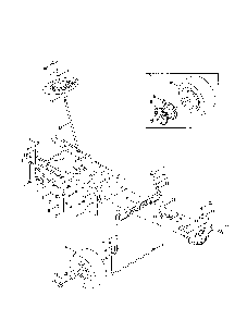 Steering/wheels Diagram and Parts List for 13AL47ST099  MTD Lawn Tractor