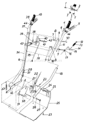 Page A Diagram and Parts List for 840-206 1989 MTD Snow Blower
