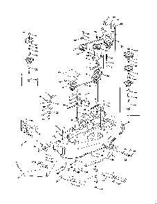 46" deck Diagram and Parts List for 13AX775H031  MTD Lawn Tractor