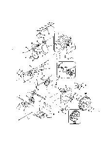 Drive Diagram and Parts List for 31BS6FEG731  MTD Snow Blower