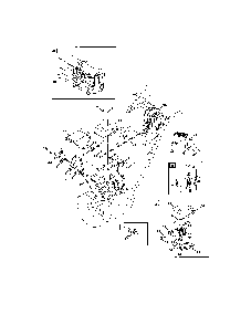 2-way & 4-way extended chute Diagram and Parts List for 769-07021  MTD Snow Blower