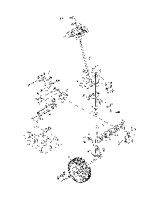 Steering Diagram and Parts List for 13AP625K730  MTD Lawn Tractor