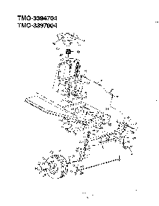 12 hp 38" lawn tractor page 3 Diagram and Parts List for 3394704  MTD Lawn Tractor