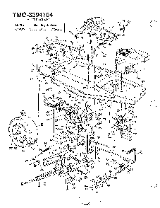 11.5 hp 38" lawn tractor page 5 Diagram and Parts List for 3394704  MTD Lawn Tractor