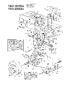 42" lawn tractors page 5 Diagram and Parts List for 3000A  MTD Lawn Tractor