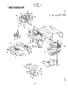 46" 18hp garden tractor page 2 Diagram and Parts List for 3395408  MTD Lawn Tractor
