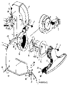 Part Location Diagram of 749-0501 MTD Tow Bar Half