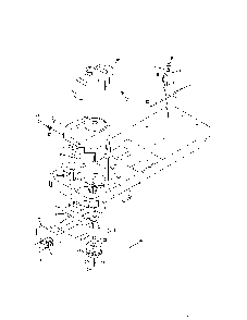 Engine connection 54" Diagram and Parts List for 17AC2ACG055  MTD Lawn Mower