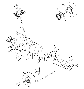 Steering/wheels Diagram and Parts List for 13A878XT299  MTD Lawn Tractor