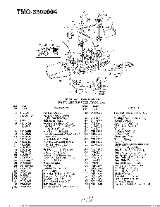 14hp 42" lawn tractor Diagram and Parts List for 3300004  MTD Lawn Tractor