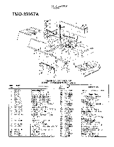 12.5 hp 42" lawn tractor page 7 Diagram and Parts List for 33944A  MTD Lawn Tractor