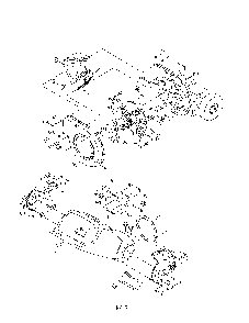 Impeller/hopper Diagram and Parts List for 24A-464M799  MTD Chipper Shredder