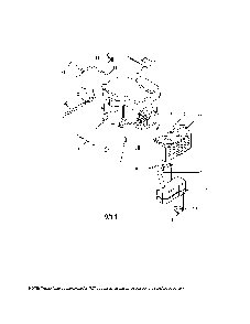 Muffler Diagram and Parts List for 13AL606G730  MTD Lawn Tractor