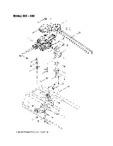 Transmission Diagram and Parts List for 13AM660F700  MTD Lawn Tractor