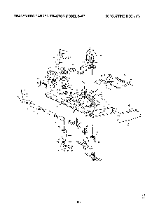 46" garden tracto-con't on card 36 page 2 Diagram and Parts List for 14AJ844H401  MTD Lawn Tractor