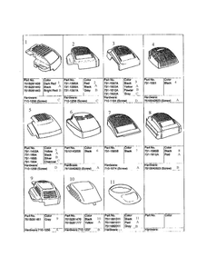 Shroud Chart Diagram and Parts List for 370  MTD Lawn Mower
