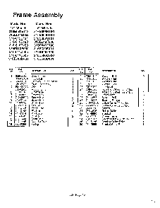 Frame page 2 Diagram and Parts List for 3525302  MTD Snow Blower