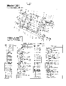 Chain case assembly Diagram and Parts List for 39029  MTD Tiller