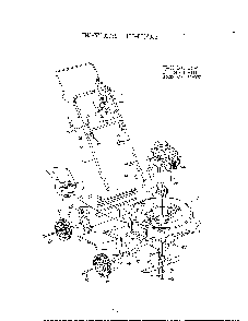 3-1/2 hp 20" rotary mower Diagram and Parts List for 3709205B  MTD Lawn Mower