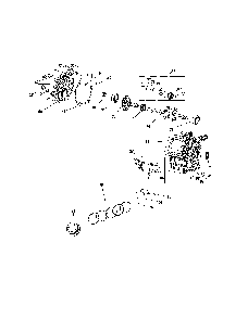 Crankcase Diagram and Parts List for 31S6BEE799  MTD Snow Blower