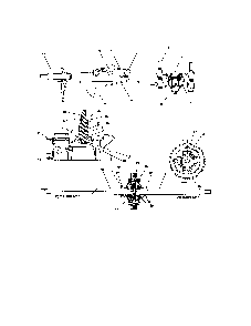 Axle Diagram and Parts List for 14BI845H129  MTD Lawn Tractor