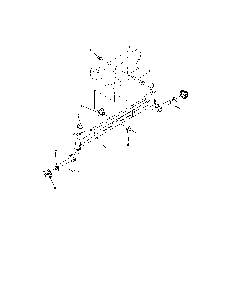 Front axle Diagram and Parts List for 13AAA1ZW099  MTD Lawn Tractor