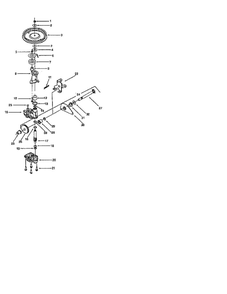Complete Transmission/Housing Diagram and Parts List for 370  MTD Lawn Mower