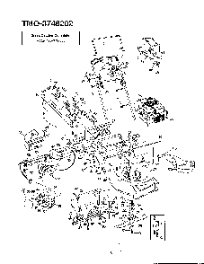 5hp rotary mower Diagram and Parts List for 3748202  MTD Lawn Mower