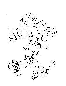 Drive/rear wheels Diagram and Parts List for 13AR91PT099  MTD Lawn Tractor