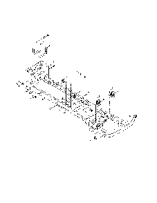 Frame Diagram and Parts List for 13B7A1ZW099  MTD Lawn Tractor