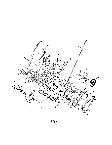 Auger/lower handle/fuel tank Diagram and Parts List for 31AM2T6D799  MTD Snow Blower