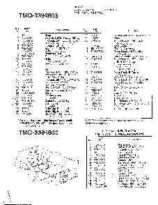 Mower page 2 Diagram and Parts List for 3394803  MTD Lawn Tractor
