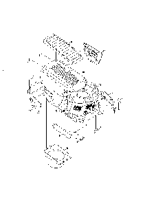 Hood/bumper/plenum Diagram and Parts List for 132QA1ZT099  MTD Lawn Tractor