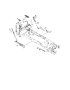 Lift Diagram and Parts List for 13B7A1ZW099  MTD Lawn Tractor