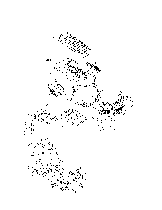 Hood/grill/plenum Diagram and Parts List for 13AL79XT099  MTD Lawn Tractor