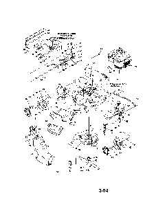 Transaxle assembly Diagram and Parts List for 970-979  MTD Lawn Mower