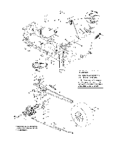 Drive Diagram and Parts List for 13AJ771G031  MTD Lawn Tractor