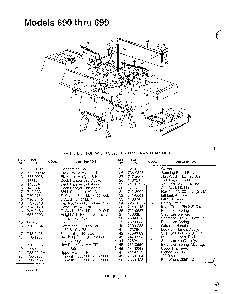 Models 690-699 page 2 Diagram and Parts List for 3650002  MTD Lawn Tractor