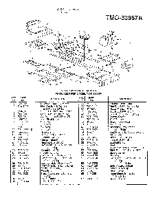 12.5 hp 42" lawn tractor Diagram and Parts List for 33944A  MTD Lawn Tractor