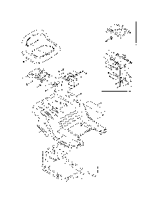 Seat/fender Diagram and Parts List for 13AX795G031  MTD Lawn Tractor