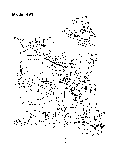 Part Location Diagram of 05827B-0637 MTD Channel Supporting Brkt.-L.H.
