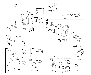 Cylinder head Diagram and Parts List for 17ADFACW093  MTD Lawn Mower