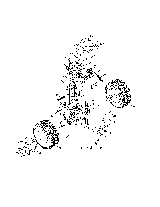 Wheels/pulleys/transmission Diagram and Parts List for 13A726JD299  MTD Lawn Tractor