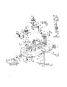 Mower deck/spindle pulley Diagram and Parts List for 13BL78XT299  MTD Lawn Tractor