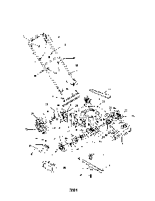 Part Location Diagram of 734-1891 MTD Rear Wheel 14 x 2